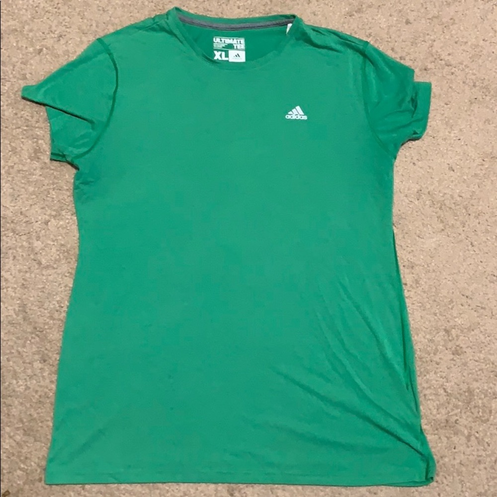 Adidas workout short sleeved